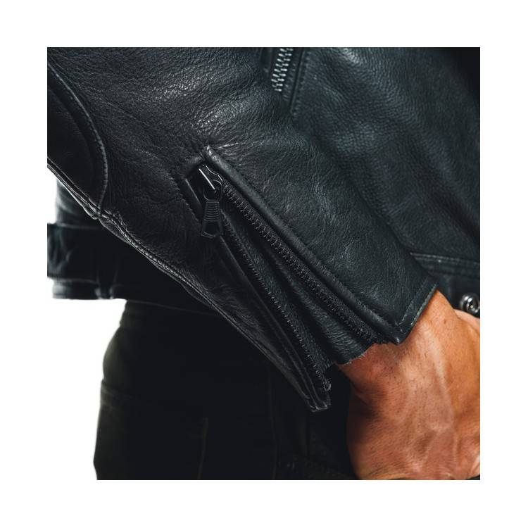 GIACCA IN PELLE ATLAS LEATHER JACKET BLACK | DAINESE