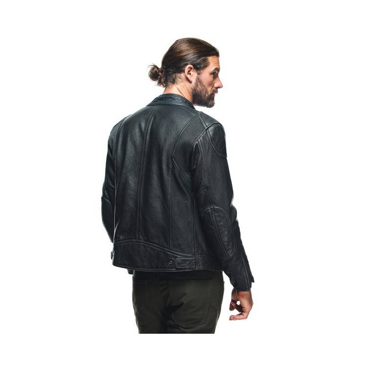 GIACCA IN PELLE ATLAS LEATHER JACKET BLACK | DAINESE