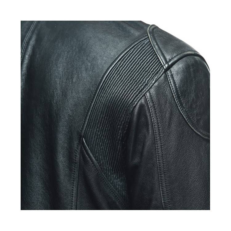 GIACCA IN PELLE ATLAS LEATHER JACKET BLACK | DAINESE
