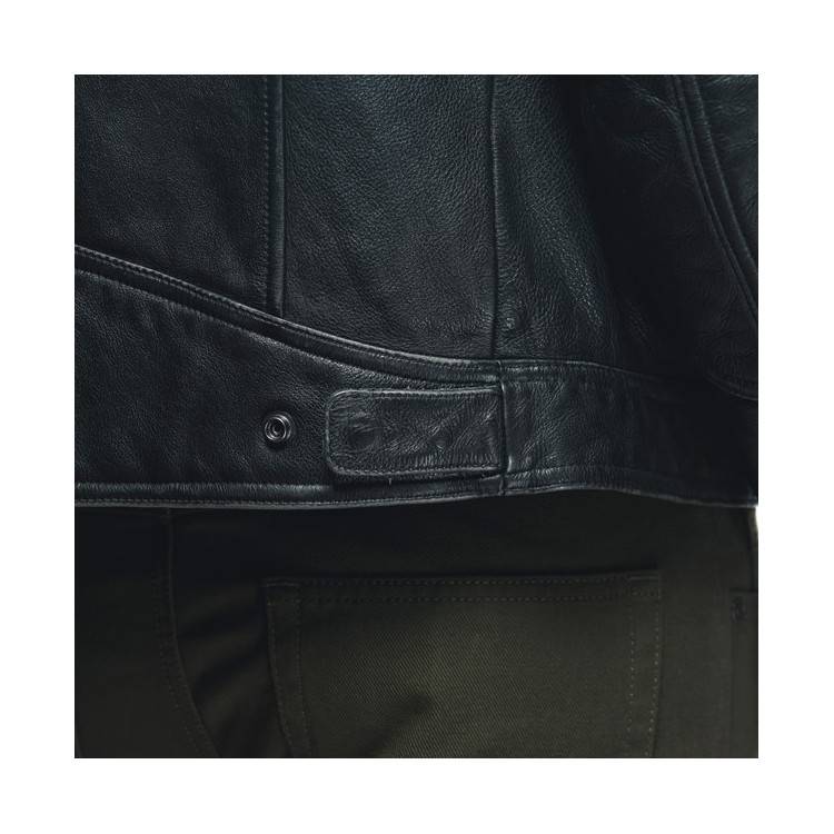 GIACCA IN PELLE ATLAS LEATHER JACKET BLACK | DAINESE