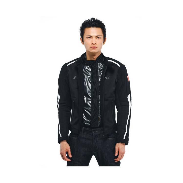 GIACCA IMPERMEABILI HYDRAFLUX 2 AIR D-DRY JACKET BLACK CHARCOAL-GRAY | DAINESE