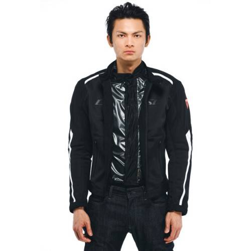 GIACCA IMPERMEABILI HYDRAFLUX 2 AIR D-DRY JACKET BLACK CHARCOAL-GRAY | DAINESE