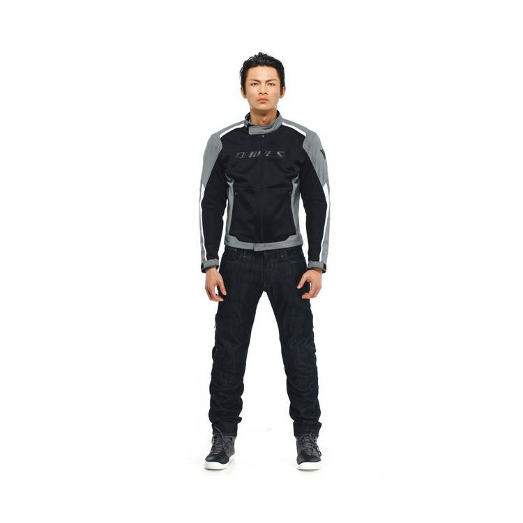 GIACCA IMPERMEABILI HYDRAFLUX 2 AIR D-DRY JACKET BLACK CHARCOAL-GRAY | DAINESE
