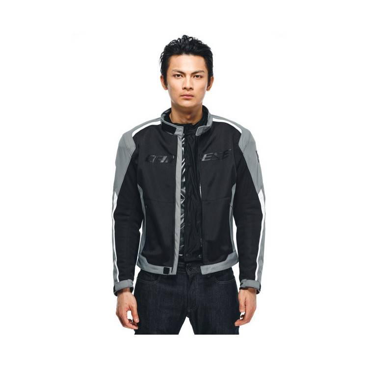 GIACCA IMPERMEABILI HYDRAFLUX 2 AIR D-DRY JACKET BLACK CHARCOAL-GRAY | DAINESE