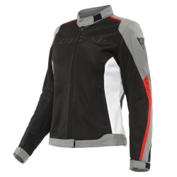 GIACCA IMPERMEABILI HYDRAFLUX 2 AIR LADY D-DRY JACKET BLACK CHARCOAL-GRAY LAVA-R | DAINESE