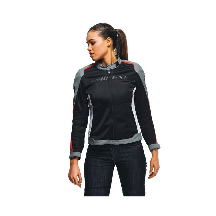GIACCA IMPERMEABILI HYDRAFLUX 2 AIR LADY D-DRY JACKET BLACK CHARCOAL-GRAY LAVA-R | DAINESE