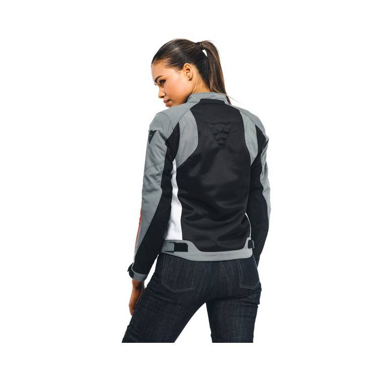 GIACCA IMPERMEABILI HYDRAFLUX 2 AIR LADY D-DRY JACKET BLACK CHARCOAL-GRAY LAVA-R | DAINESE