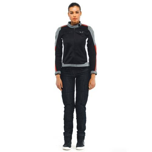 GIACCA IMPERMEABILI HYDRAFLUX 2 AIR LADY D-DRY JACKET BLACK CHARCOAL-GRAY LAVA-R | DAINESE