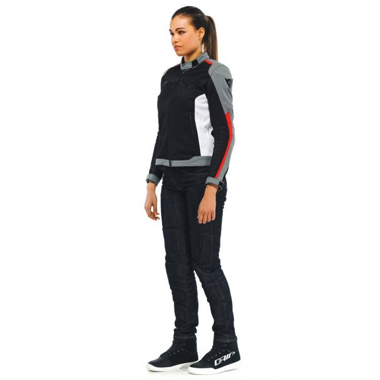 GIACCA IMPERMEABILI HYDRAFLUX 2 AIR LADY D-DRY JACKET BLACK CHARCOAL-GRAY LAVA-R | DAINESE
