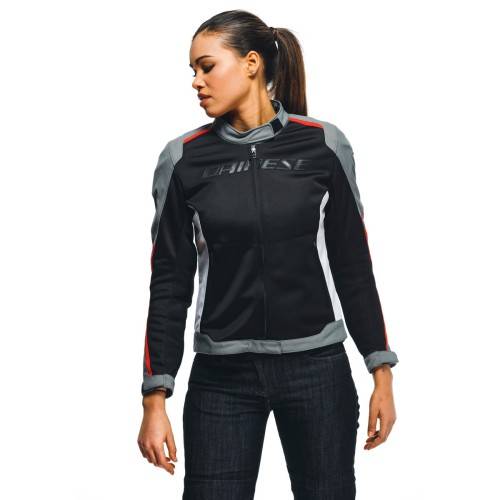 GIACCA IMPERMEABILI HYDRAFLUX 2 AIR LADY D-DRY JACKET BLACK CHARCOAL-GRAY LAVA-R | DAINESE