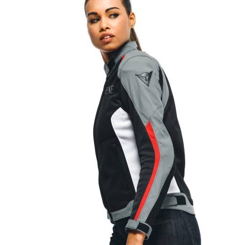 GIACCA IMPERMEABILI HYDRAFLUX 2 AIR LADY D-DRY JACKET BLACK CHARCOAL-GRAY LAVA-R | DAINESE