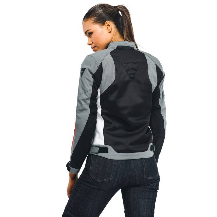 GIACCA IMPERMEABILI HYDRAFLUX 2 AIR LADY D-DRY JACKET BLACK CHARCOAL-GRAY LAVA-R | DAINESE