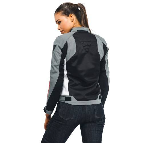 GIACCA IMPERMEABILI HYDRAFLUX 2 AIR LADY D-DRY JACKET BLACK CHARCOAL-GRAY LAVA-R | DAINESE
