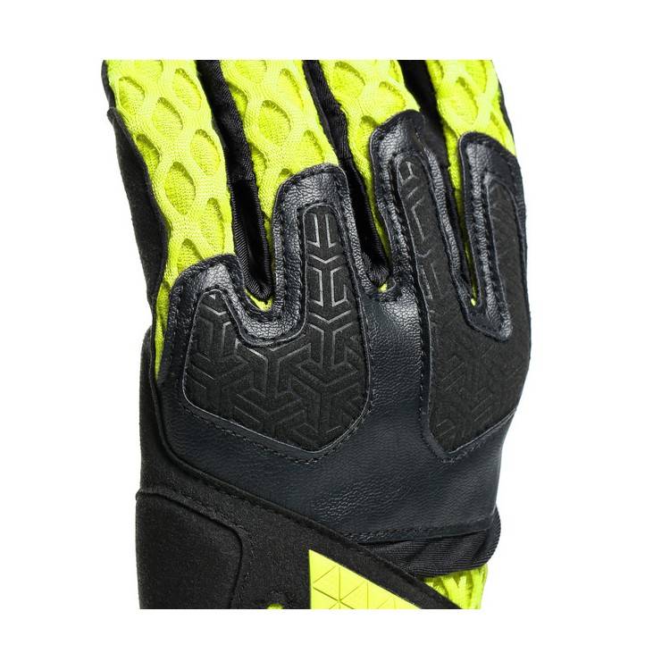 GUANTI AIR-MAZE UNISEX GLOVES BLACK FLUO-YELLOW | DAINESE