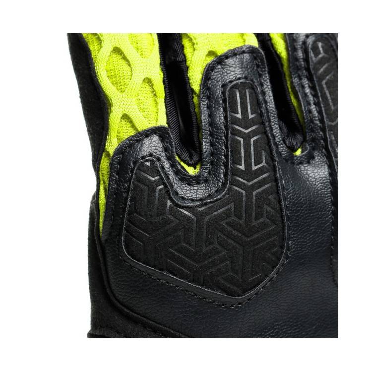 GUANTI AIR-MAZE UNISEX GLOVES BLACK FLUO-YELLOW | DAINESE