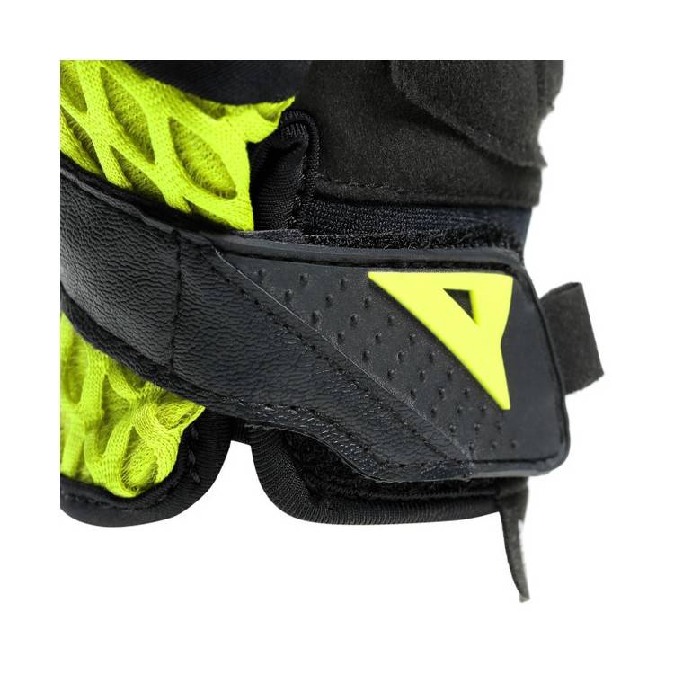GUANTI AIR-MAZE UNISEX GLOVES BLACK FLUO-YELLOW | DAINESE