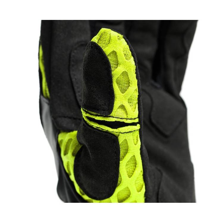 GUANTI AIR-MAZE UNISEX GLOVES BLACK FLUO-YELLOW | DAINESE