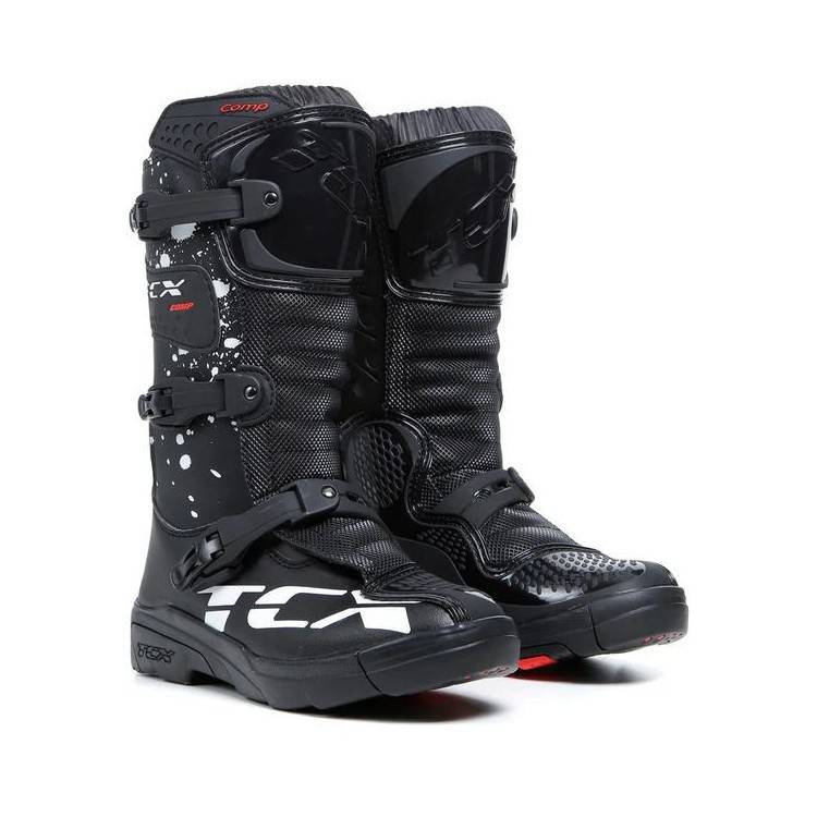 STIVALE CROSS COMP-KID NERO NERO BIANCO | TCX BOOTS