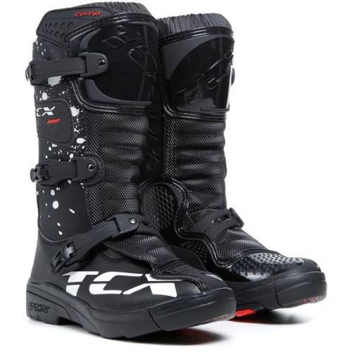 STIVALE CROSS COMP-KID NERO NERO BIANCO | TCX BOOTS