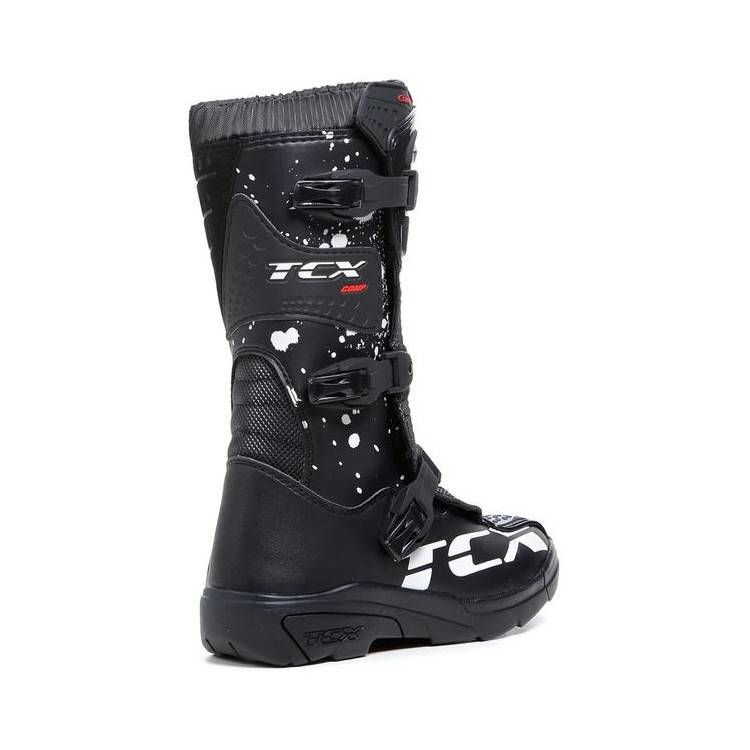 STIVALE CROSS COMP-KID NERO NERO BIANCO | TCX BOOTS