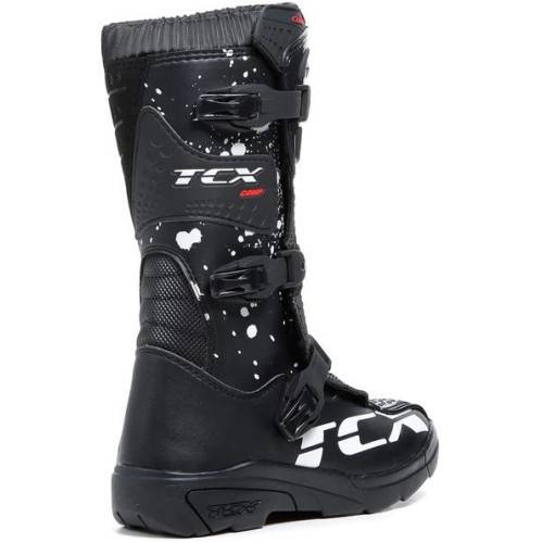 STIVALE CROSS COMP-KID NERO NERO BIANCO | TCX BOOTS