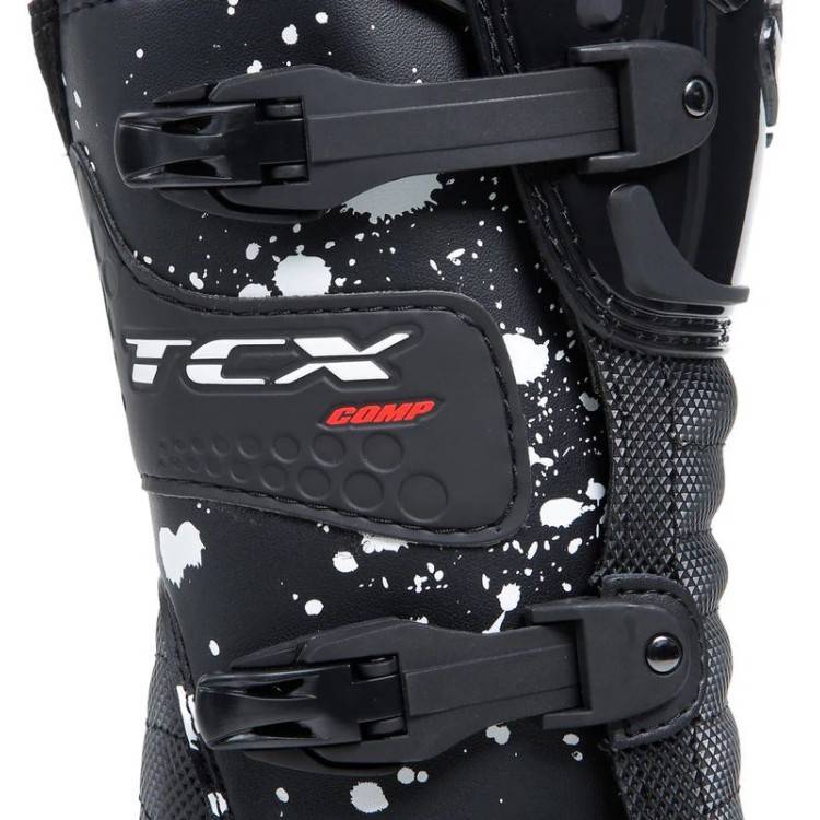 STIVALE CROSS COMP-KID NERO NERO BIANCO | TCX BOOTS