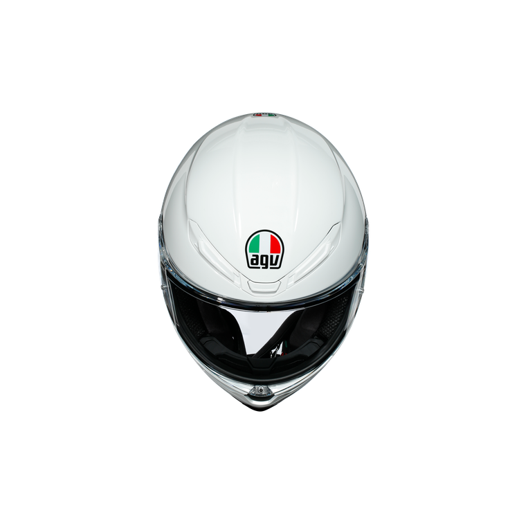 CASCO AGV K6 ECE SOLID MPLK WHITE | AGV