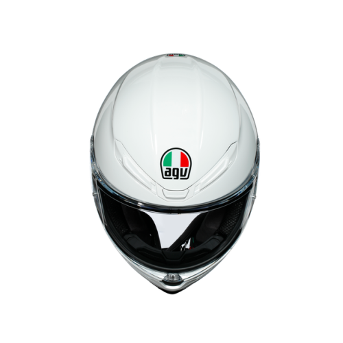 CASCO AGV K6 ECE SOLID MPLK WHITE | AGV