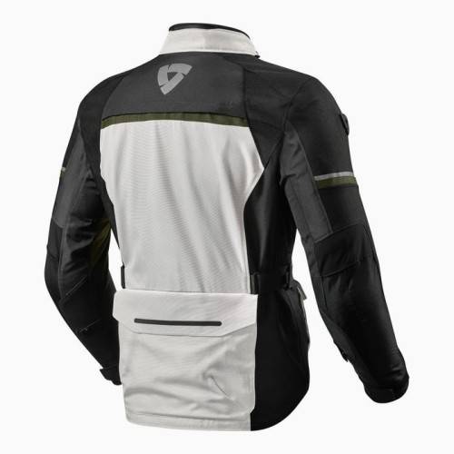 GIACCA OUTBACK 3- ARGENTO-VERDE REGULAR | REV'IT