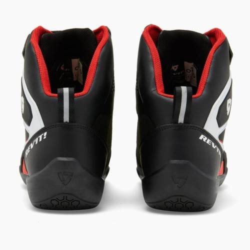 SCARPE G-FORCE H2O- NERO-NEON ROSSO REGULAR | REV'IT