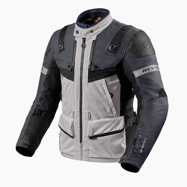 GIACCA DEFENDER 3 GTX- ARGENTO-ANTRACITE REGULAR | REV'IT