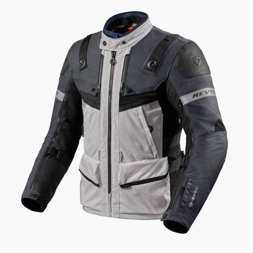 GIACCA DEFENDER 3 GTX- ARGENTO-ANTRACITE REGULAR | REV'IT