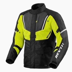GIACCA MOVE H2O- NERO-GIALLO NEON REGULAR | REV'IT