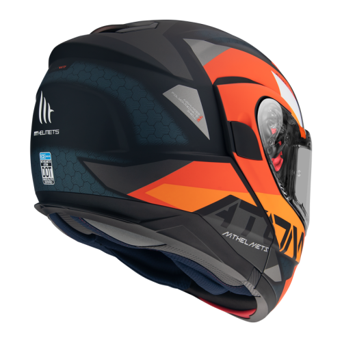 CASCO INTEGRALE ATOM SV W17 A4 NARANJA MATE XXL | MT HELMETS