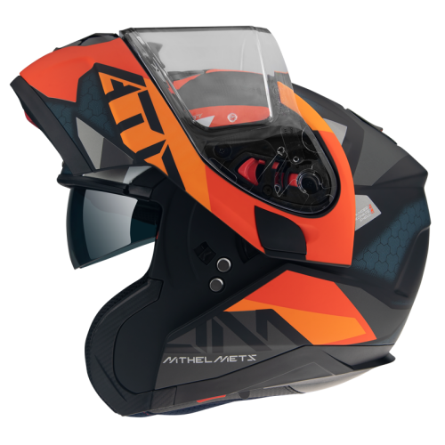 CASCO INTEGRALE ATOM SV W17 A4 NARANJA MATE XXL | MT HELMETS