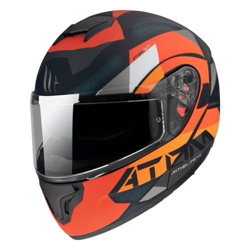 CASCO INTEGRALE ATOM SV W17 A4 NARANJA MATE XXL | MT HELMETS
