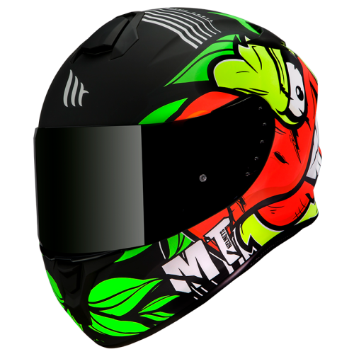 CASCO INTEGRALE TARGO TRUCK A2 MATT FLUOR YELLOW | MT HELMETS