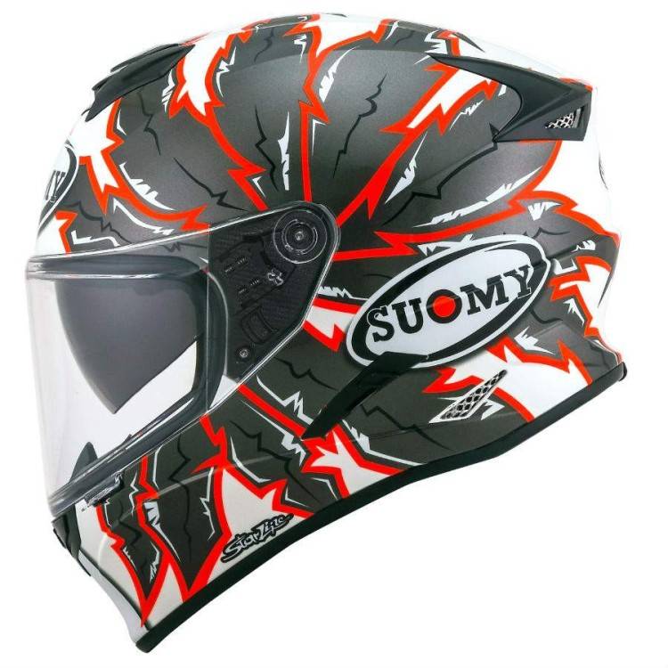 suomy SY STELLAR boost orange casco