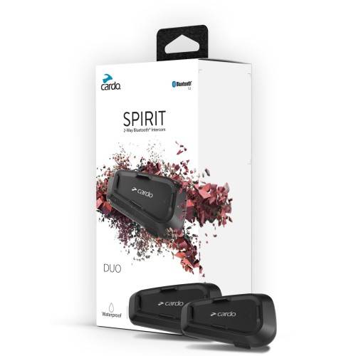 INTERFONO MOTO CARDO SPIRIT BLUETOOTH AURICOLARE DOPPIO | SPRT0101