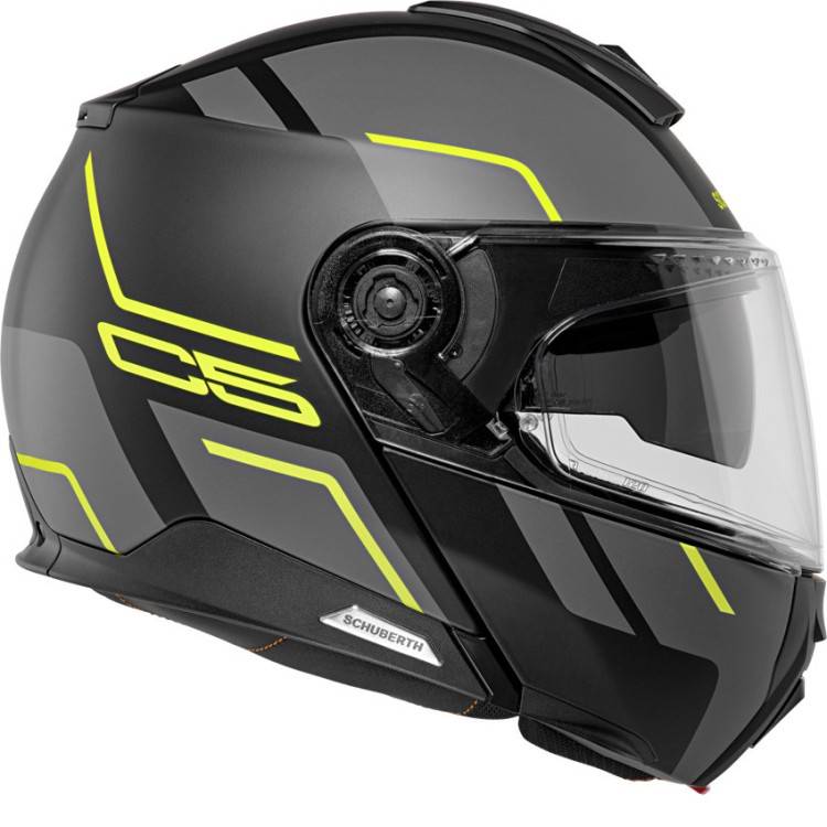 SCHUBERTH CASCO MODULARE C5 MASTER GIALLO | SCHUBERTH