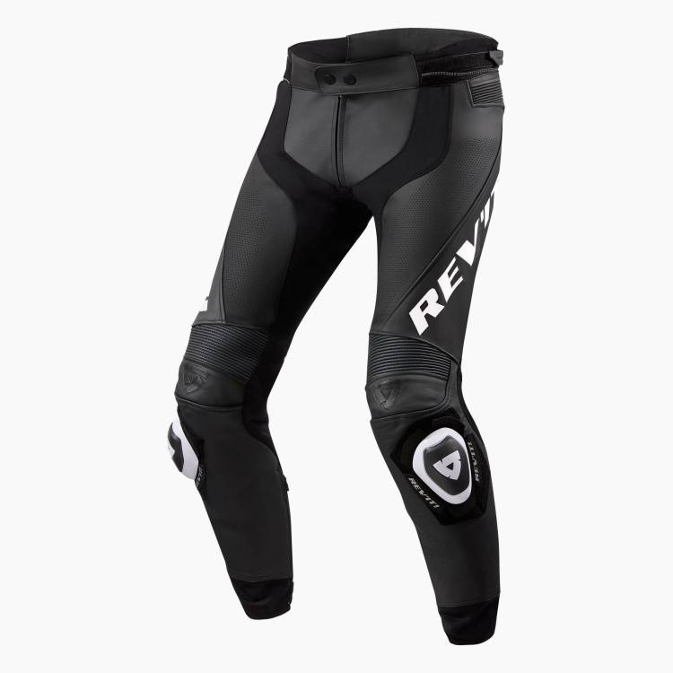 PANTALONI APEX NERO BIANCO NORMA REGULAR | REV'IT - REVIT - REV IT