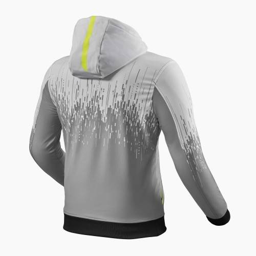GIACCA QUANTUM 2 WB GRIGIO CHIARO NEON GIALLO REGULAR | REV'IT - REVIT - REV IT
