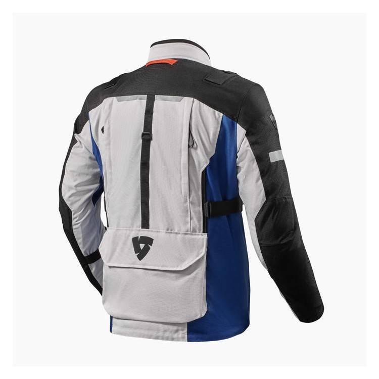 GIACCA SAND 4 H2O ARGENTO BLU REGULAR | REV'IT - REVIT - REV IT