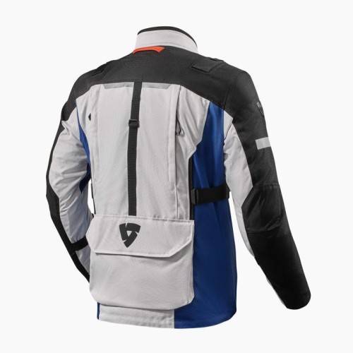 GIACCA SAND 4 H2O ARGENTO BLU REGULAR | REV'IT - REVIT - REV IT