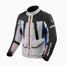 GIACCA SAND 4 H2O ARGENTO BLU REGULAR | REV'IT - REVIT - REV IT