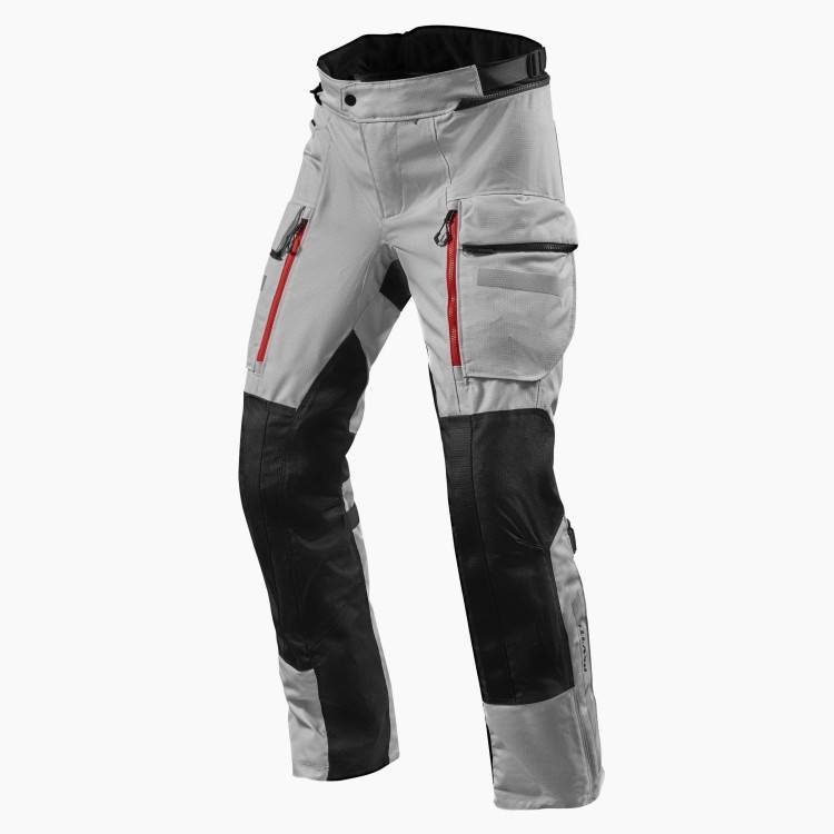 PANTALONI SAND 4 H2O ARGENTO NERO NORMA REGULAR | REV'IT - REVIT - REV IT