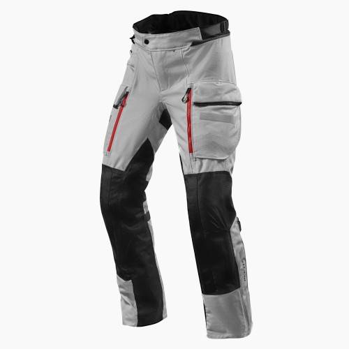 PANTALONI SAND 4 H2O ARGENTO NERO NORMA REGULAR | REV'IT - REVIT - REV IT