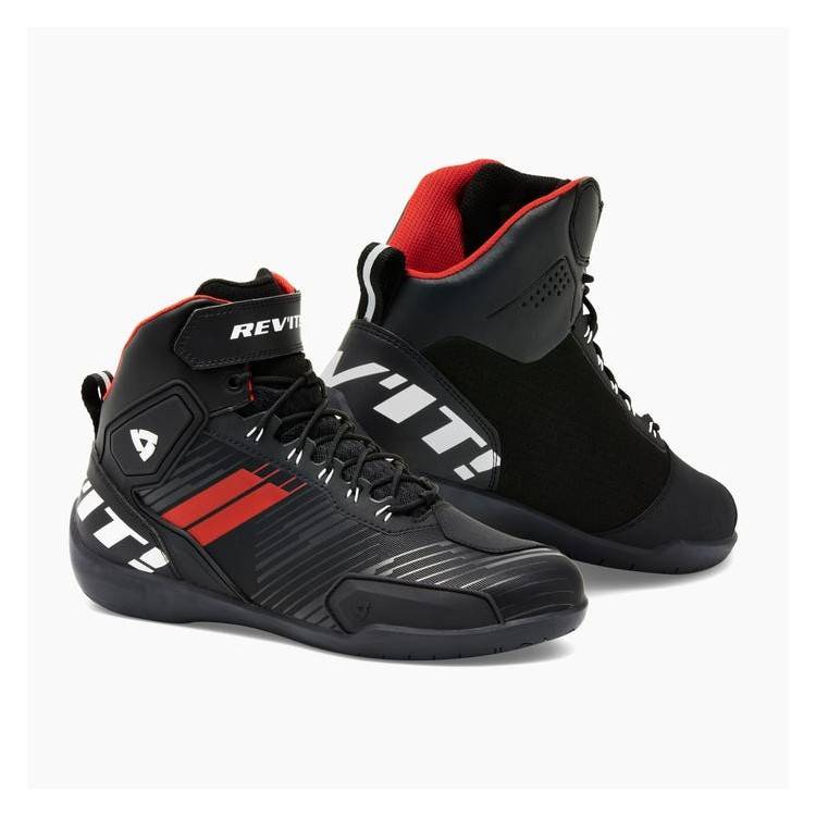 SCARPE G-FORCE NERO-NEON ROSSO REGULAR | REV'IT -REVIT- REV IT