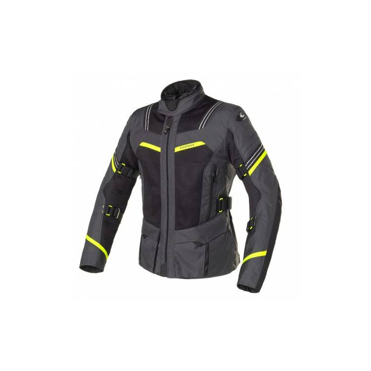 GIACCA IMPERMEABILE VENTOURING-3 WP AIRBAG JACKET GRIGIO GIALLO NERO | CLOVER
