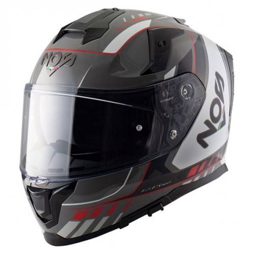 CASCO NOS NS-10 FULL FACE Mig Red